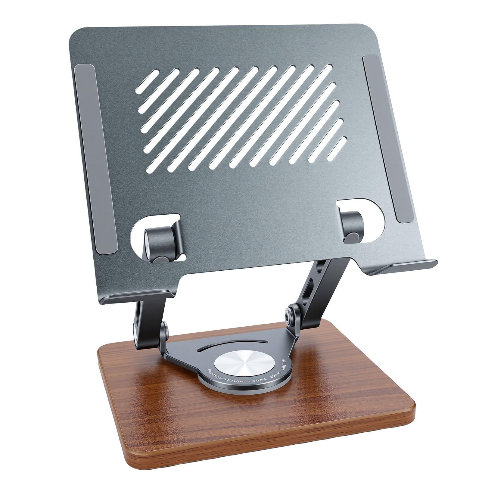 Soporte para tableta giratorio de 360° ajustable con base Fabater 7