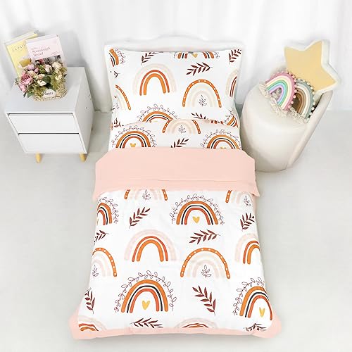 Pea Pod Juego de ropa de cama de 4 piezas para niños pequeños, juego de edredón azul de primera calidad para cuna, incluye sábana encimera, sábana