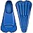 CAPAS Swim Training Fins Comfortable Silicone Lap Swimming Short Blade Floating Flippers with Mesh Bag for Adult Men Women Build Leg Strength