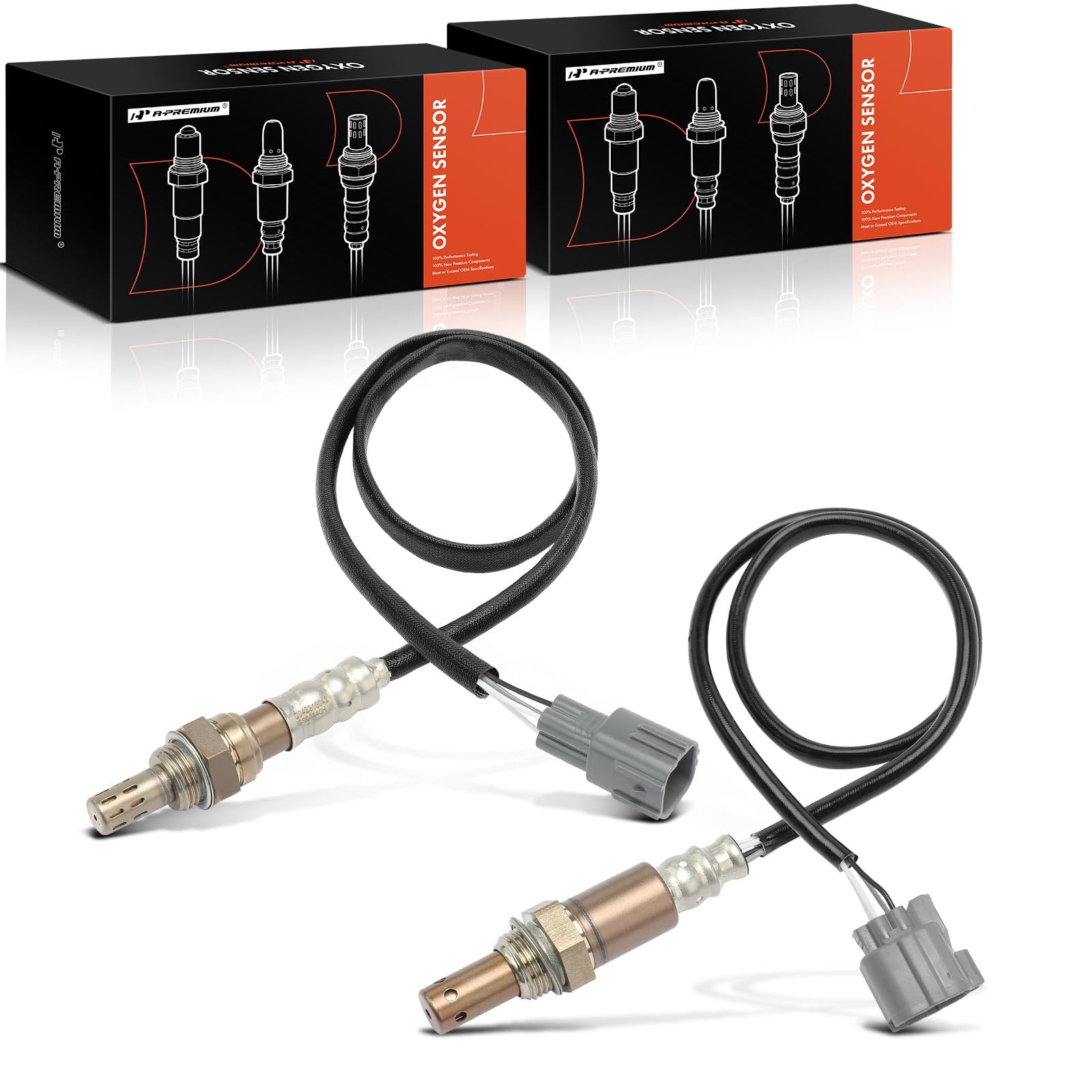 A-Premium O2 Oxygen Sensor Compatible with Subaru Outback 2004-2009, Forester 2006-2010, Impreza 2006-2011, Legacy 2004/2006-2009 & Saab 9-2X 2006, 2.5L, 2-PC Set, Upstream, Replace# 32005988-picture-21
