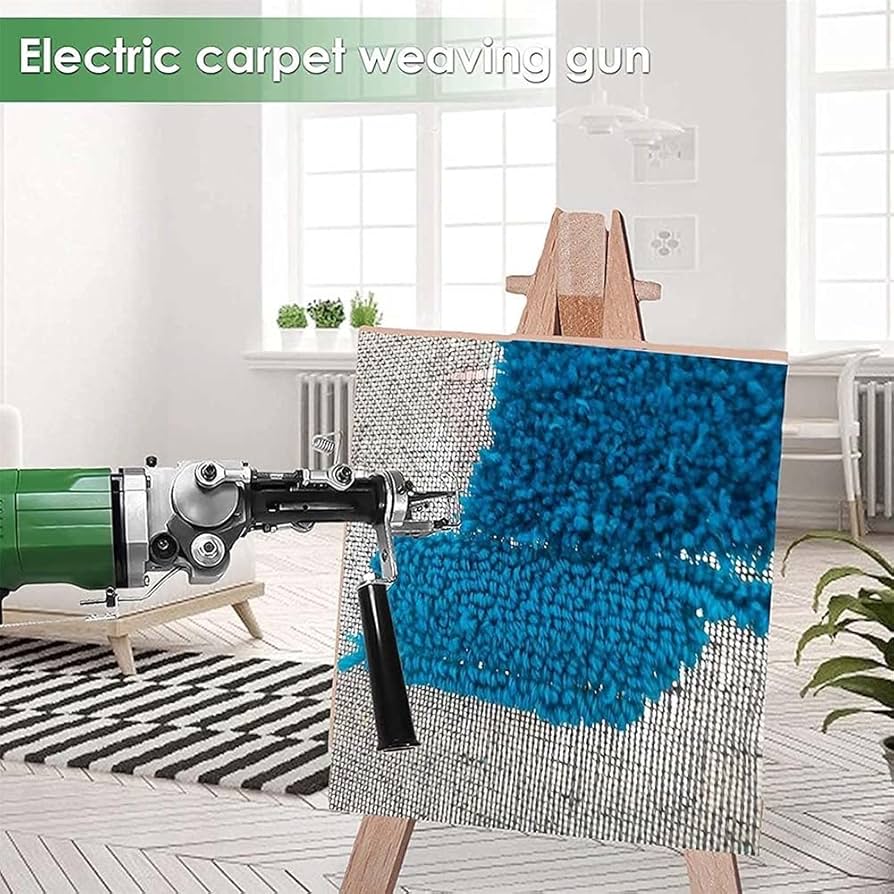 Amazon.co.jp : 電動タフティングガンラグマシン、2 in 1カーペット