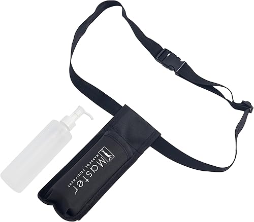 Miniatura 7 de Master Massage Funda de aceite de masaje de botella individual para botella de 8 onzas, negro