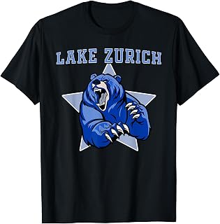 Lake Zurich Bears High School Team Spirit T-Shirt