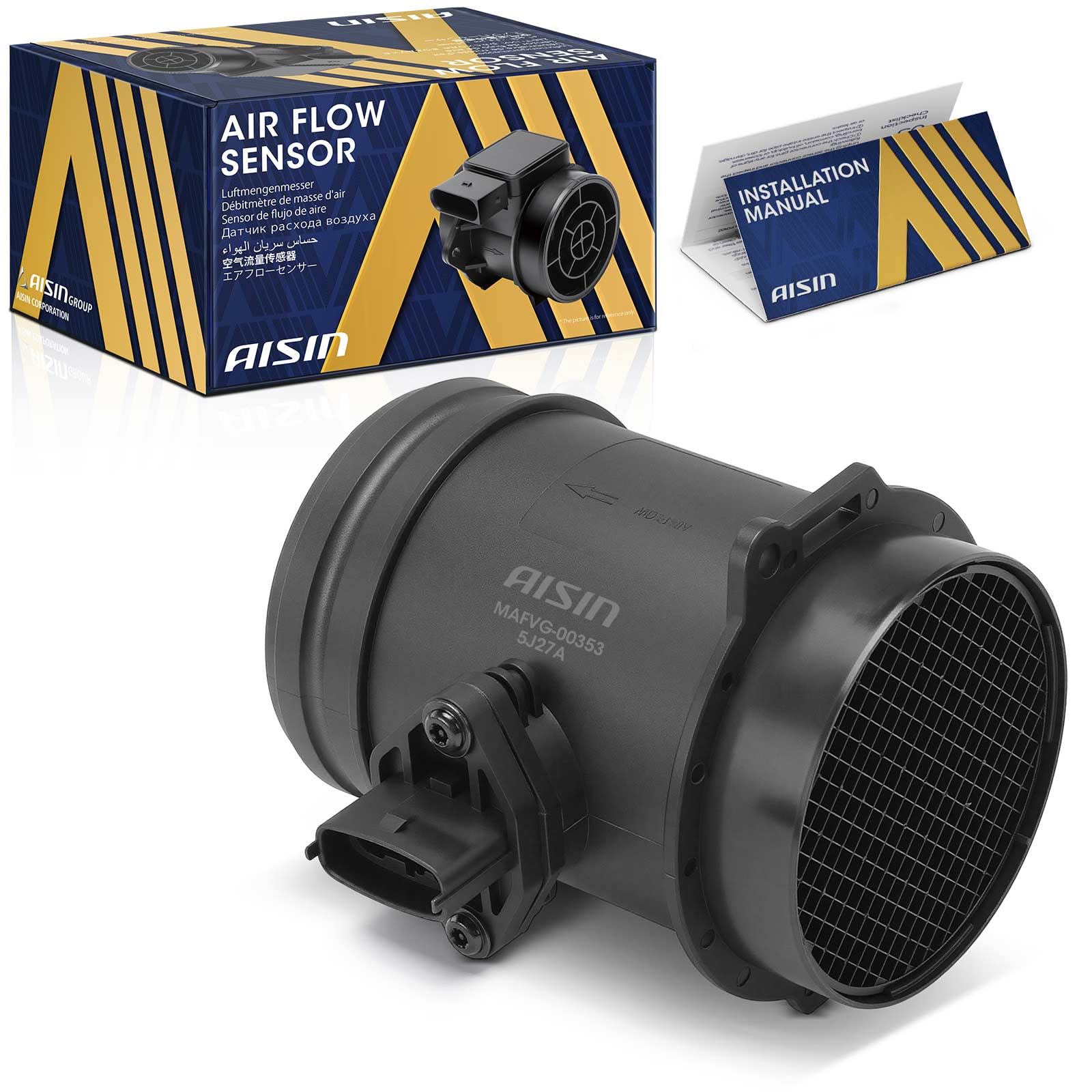 AISIN AFTERMARKET MAFVG-00353 Mass Air Flow (MAF) Sensor with Housing