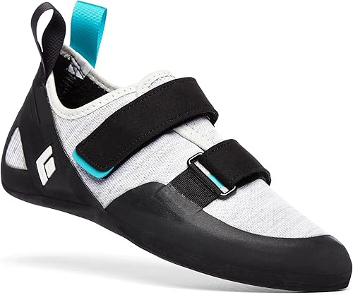 BLACK DIAMOND Womens Momentum Rock Climbing Shoes Engineered Knit Upper 4.3mm Rubber Outsole Breathable All-Day Comfort