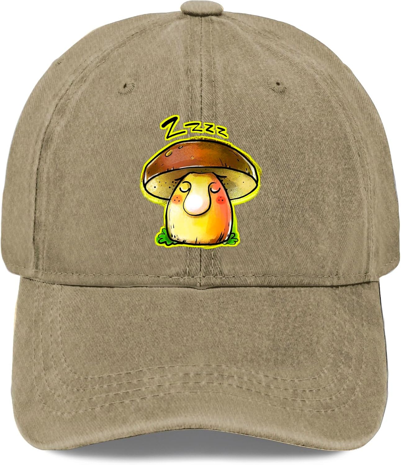Amazon.com: Mushroom zzz Hats for Womens Classic Washed