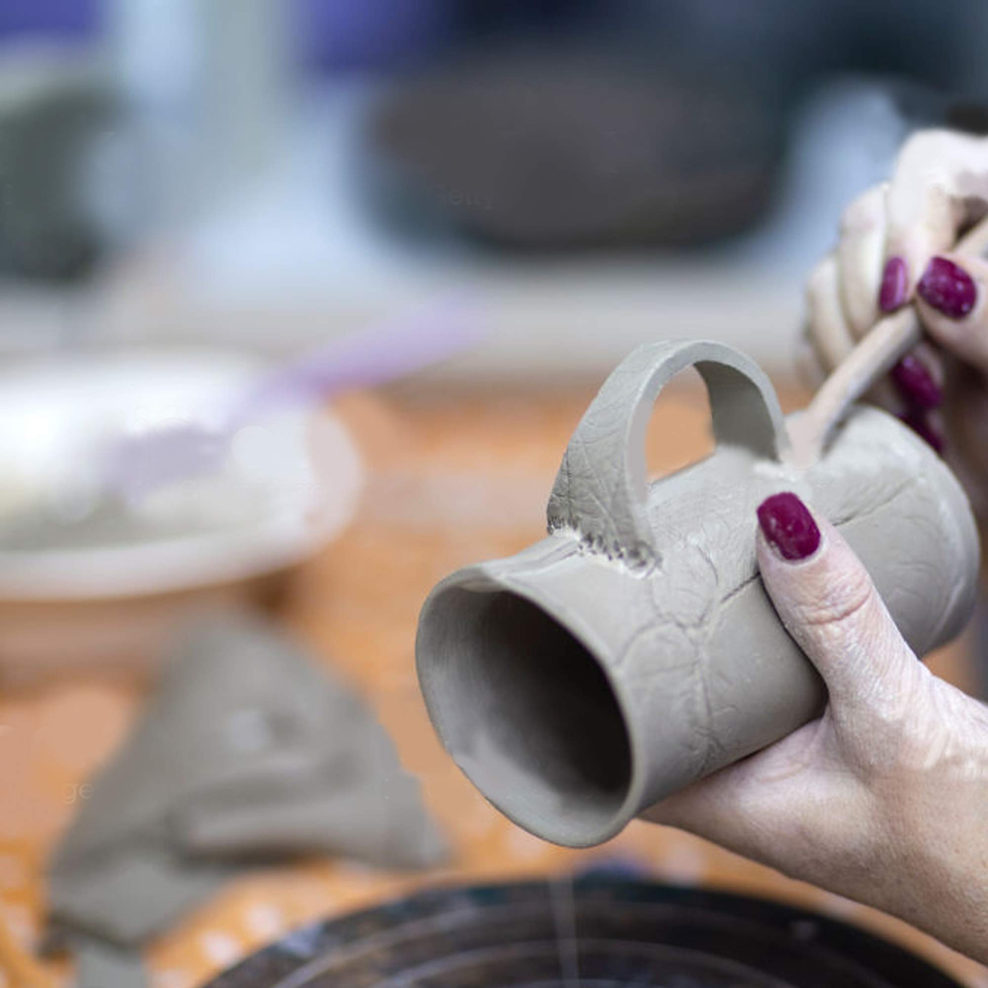 NARA Ceramic Clay - Colour Grey - 500 GM 3