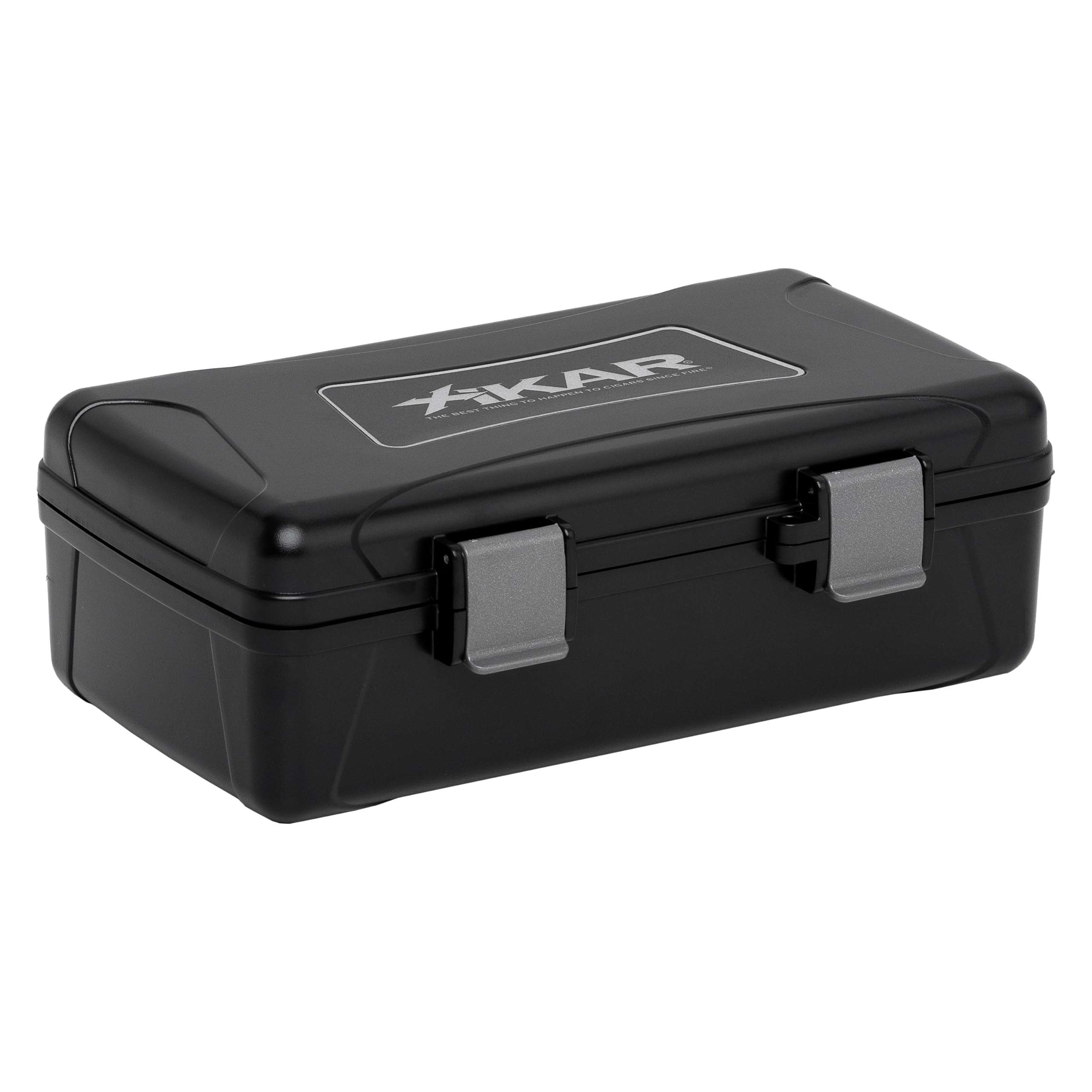 Xikar 5 Cigar Travel Humidor - Black - Cigar Hut - View #4