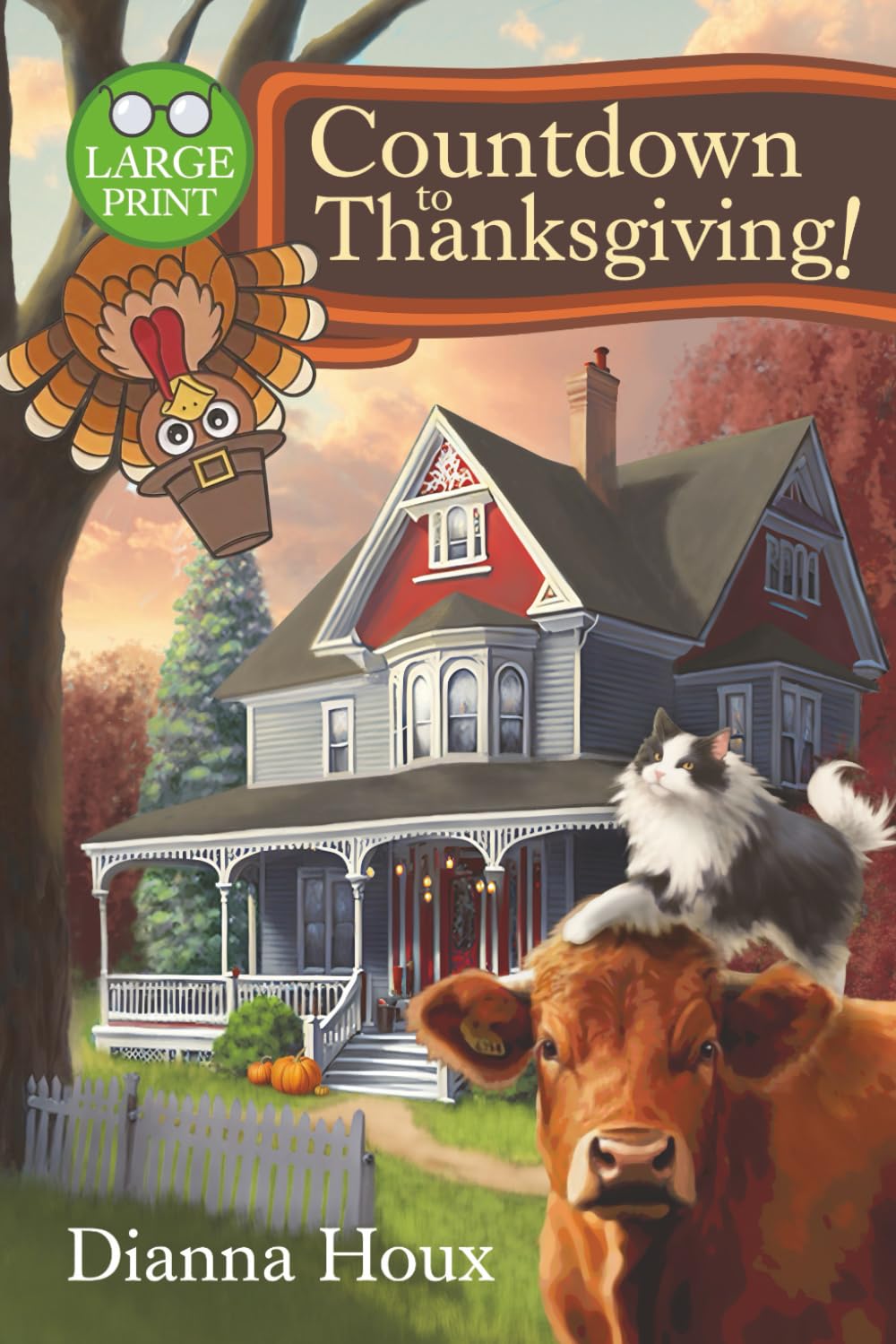 Countdown to Thanksgiving!: Large Print Edition