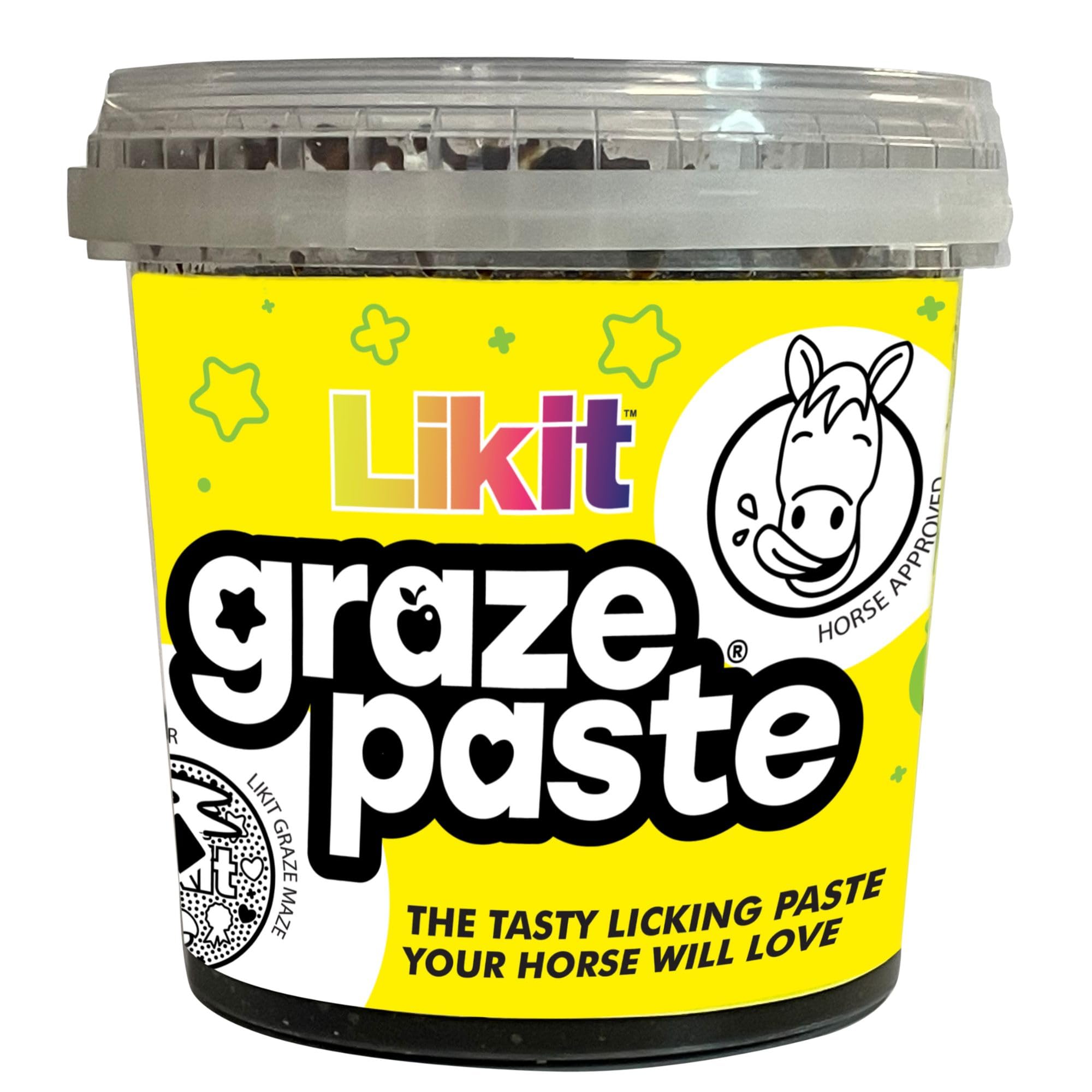 Likit Pâte de pâte, 1,2 kg pour occuper votre cheval au box