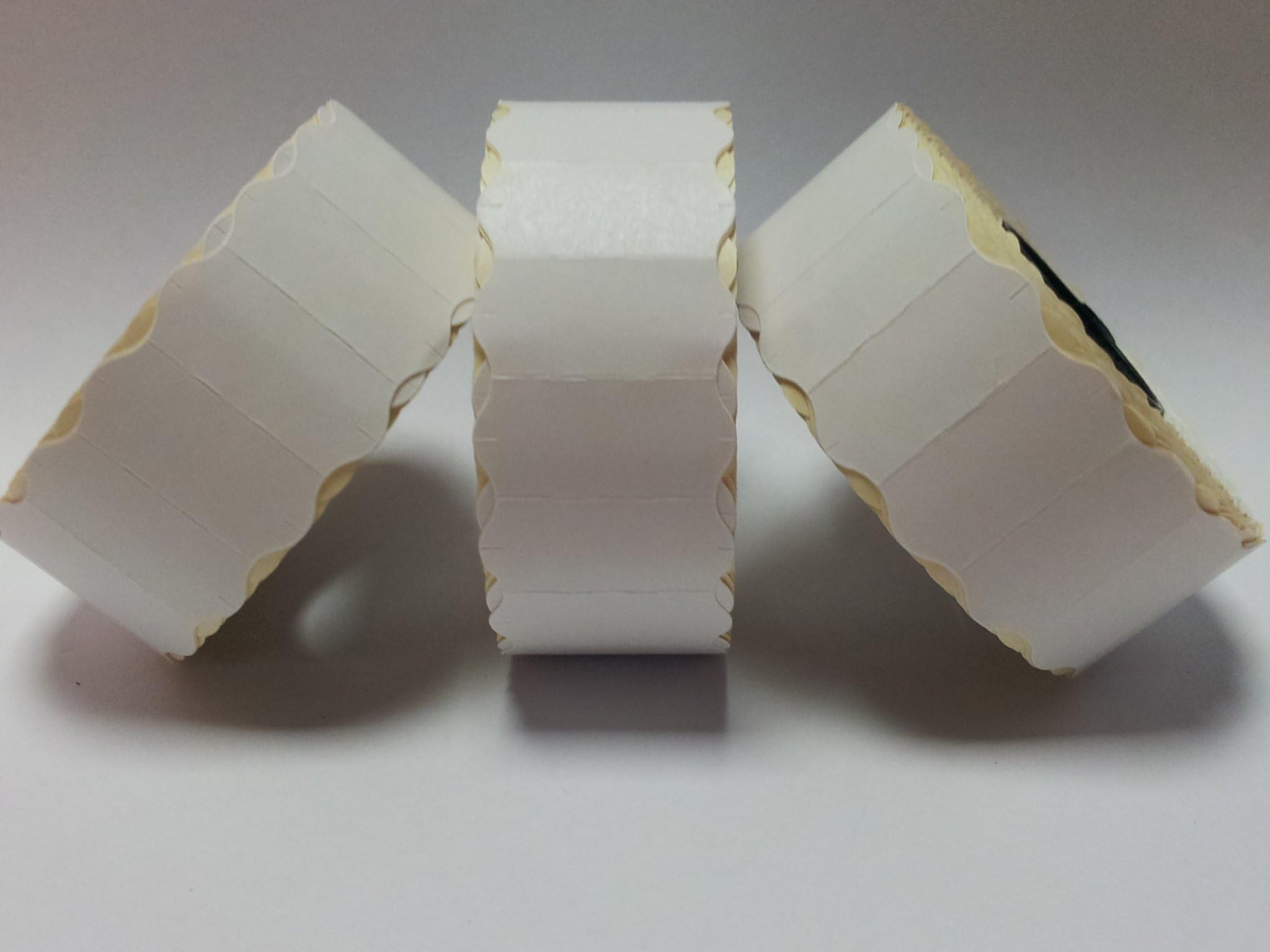 CT4 26mm x 12mm Price Gun Labels - White Peelable - 30 Rolls / 45,000 Labels