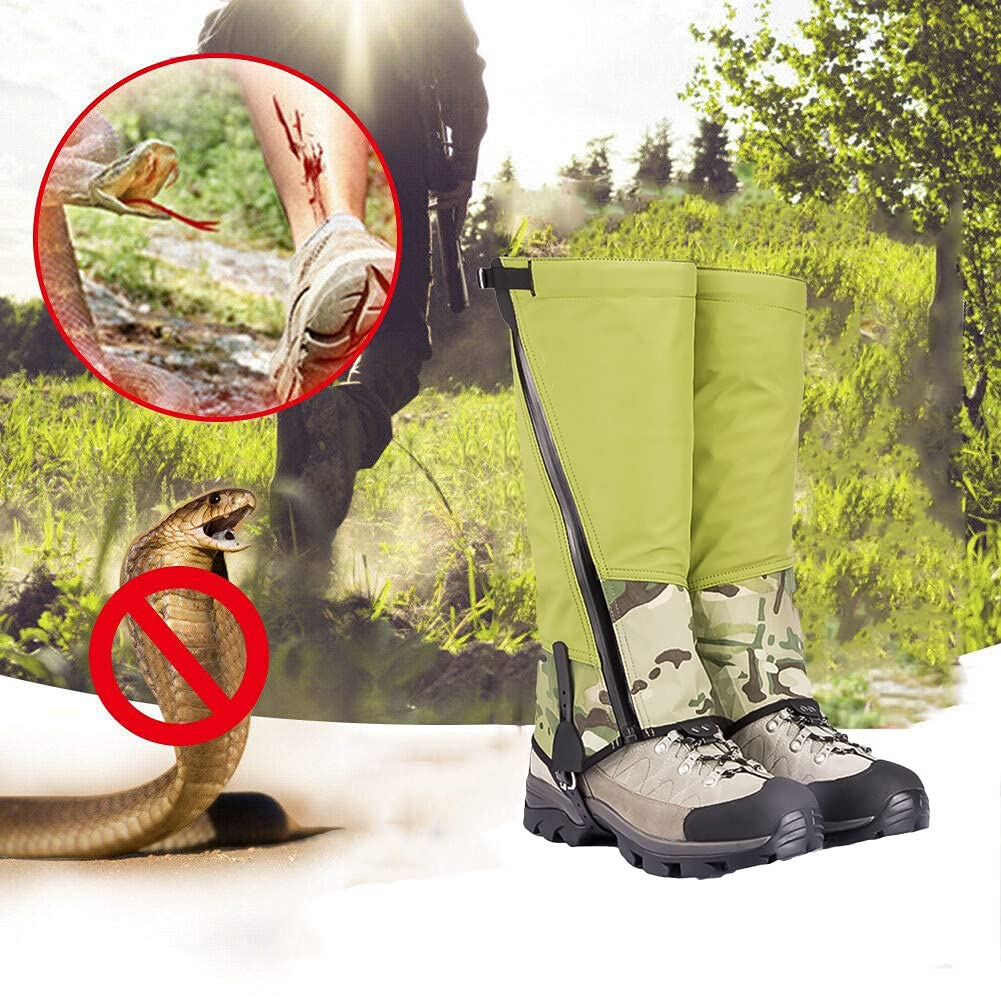 Ghette for le gambe, Ghette da neve anti-morso di serpente, Ghette da trekking, Ghette leggere anti-neve for escursionismo, camminata