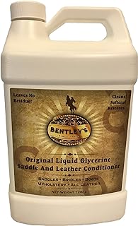 Bentley Liquid Glycerine Saddle & Leather Conditioner Soap - 128 oz (one Gallon)