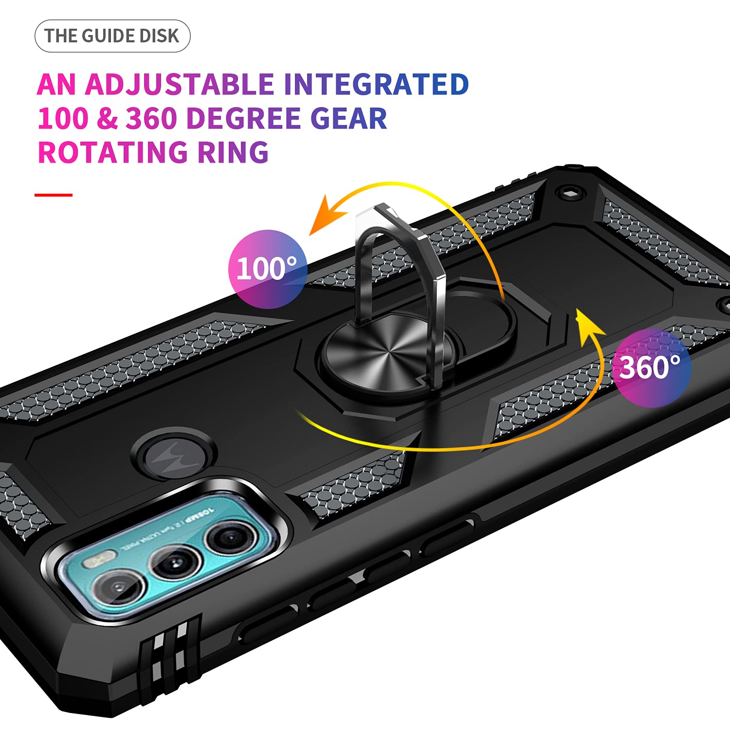 FTRONGRT Capa Para Motorola Moto G40 Plus, Antiderrapante, Ultrafina