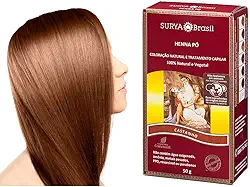 Henna em Pó Natural 50g - Surya Brasil - Castanho