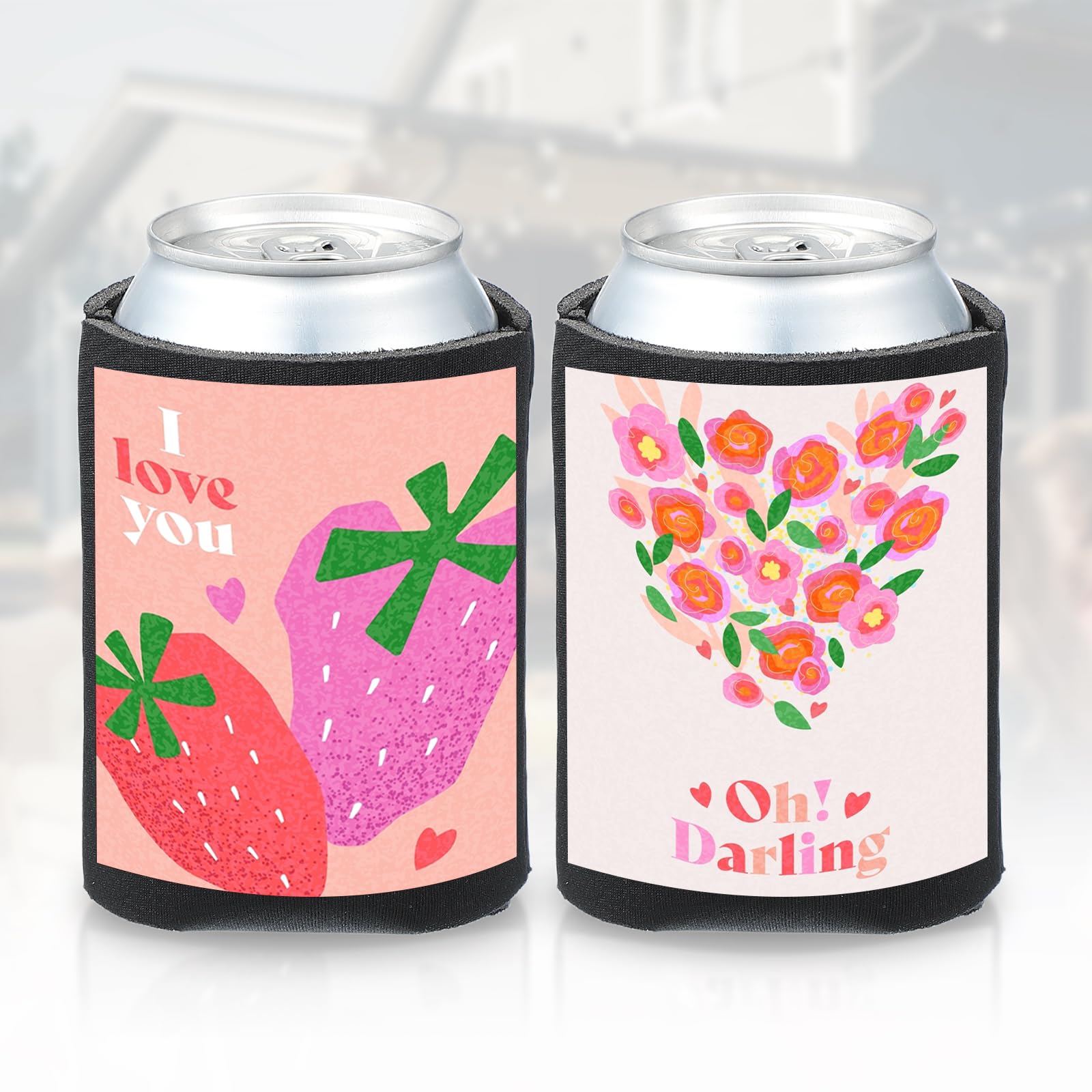 PATIKIL Blank Beer Can Cooler Sleeves - Image 4