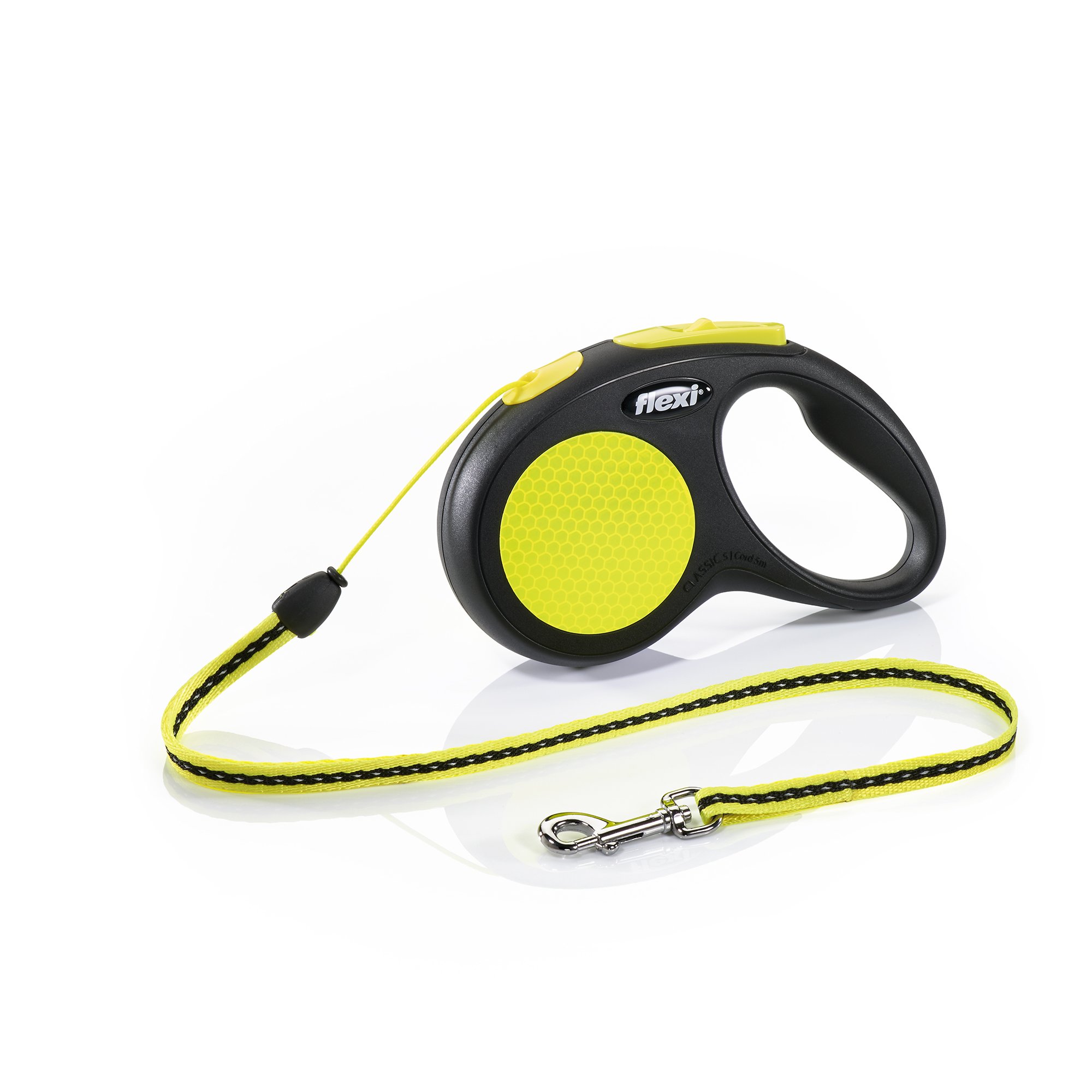 FLEXIAutomatic Leash New Classic Neon S Strand 5 M