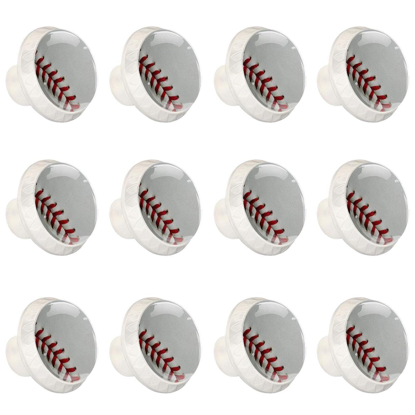 Boutons d'armoires de cuisine baseball pour décorer la chambre d'enfant
