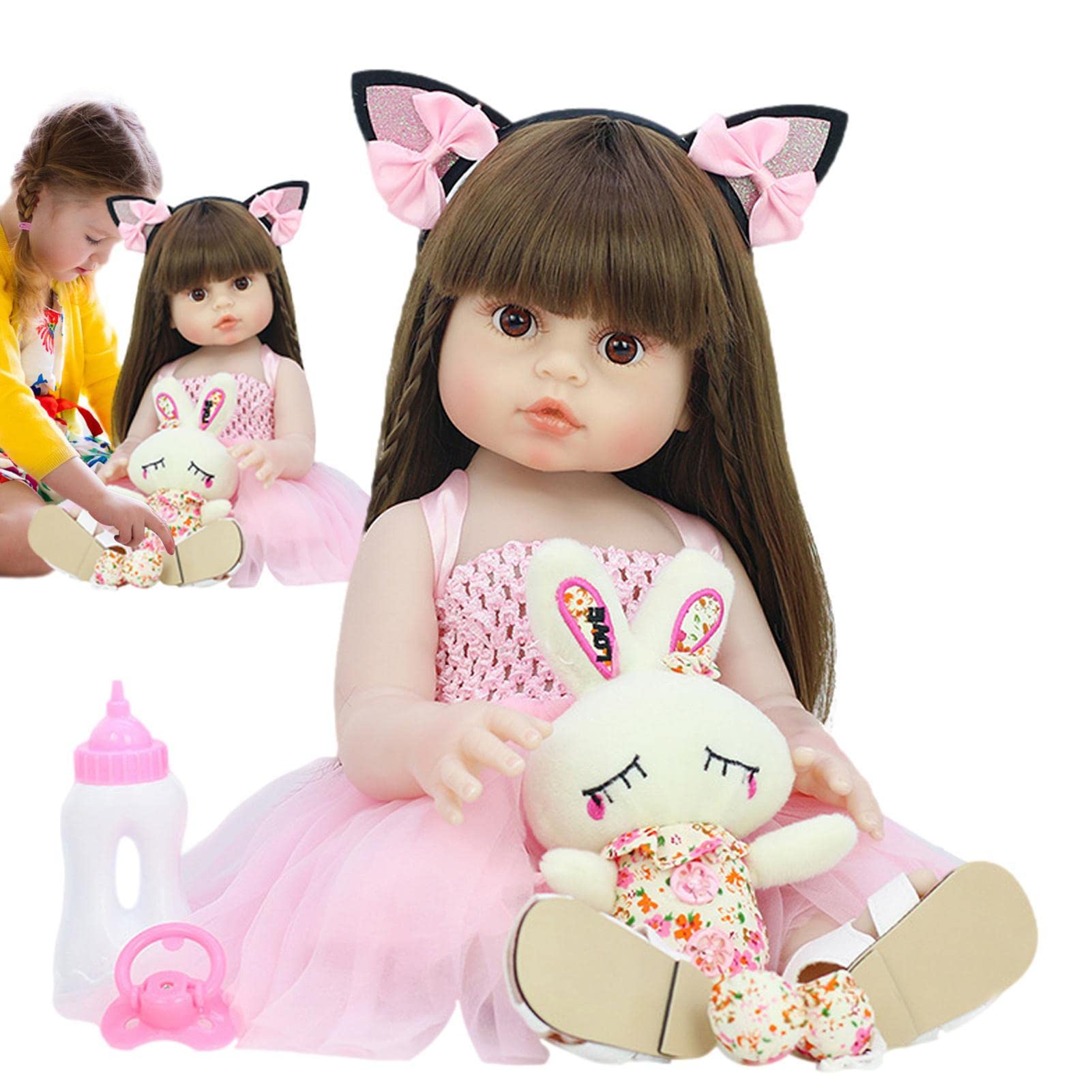 Amazon.co.jp: 転生人形,リボーンドールズガール - おしゃぶり、ミルク