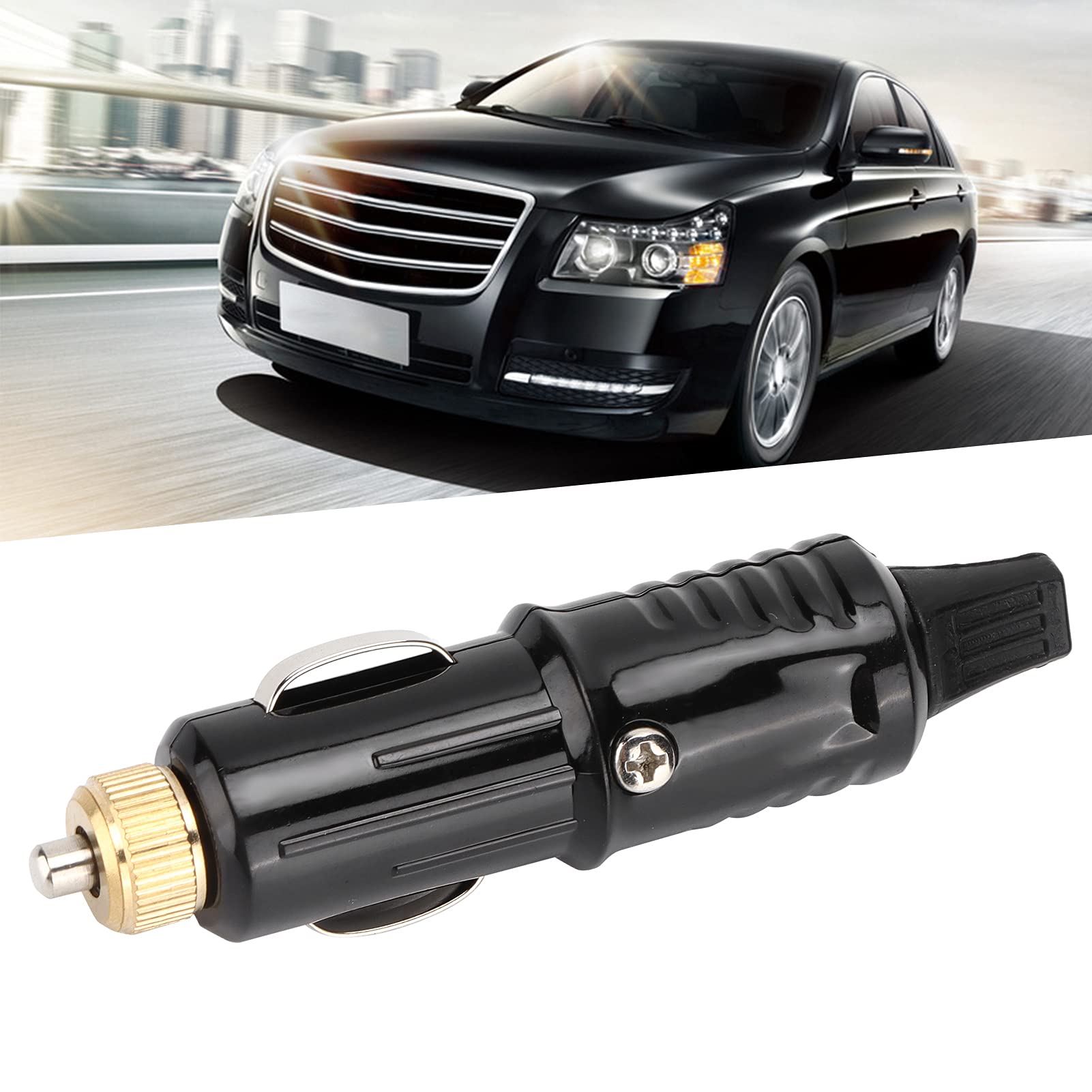 Adapter gniazda zapalniczki samochodowej, złącze zapalniczki samochodowej, 12 V do nawigacji samochodowej, elektryczny wentylator do lodówki MP3