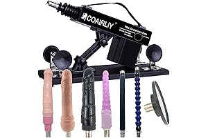 Sex Machine 3.74' Suction Cup Adapter with 3 XLR Connector Adjustable Fuck...