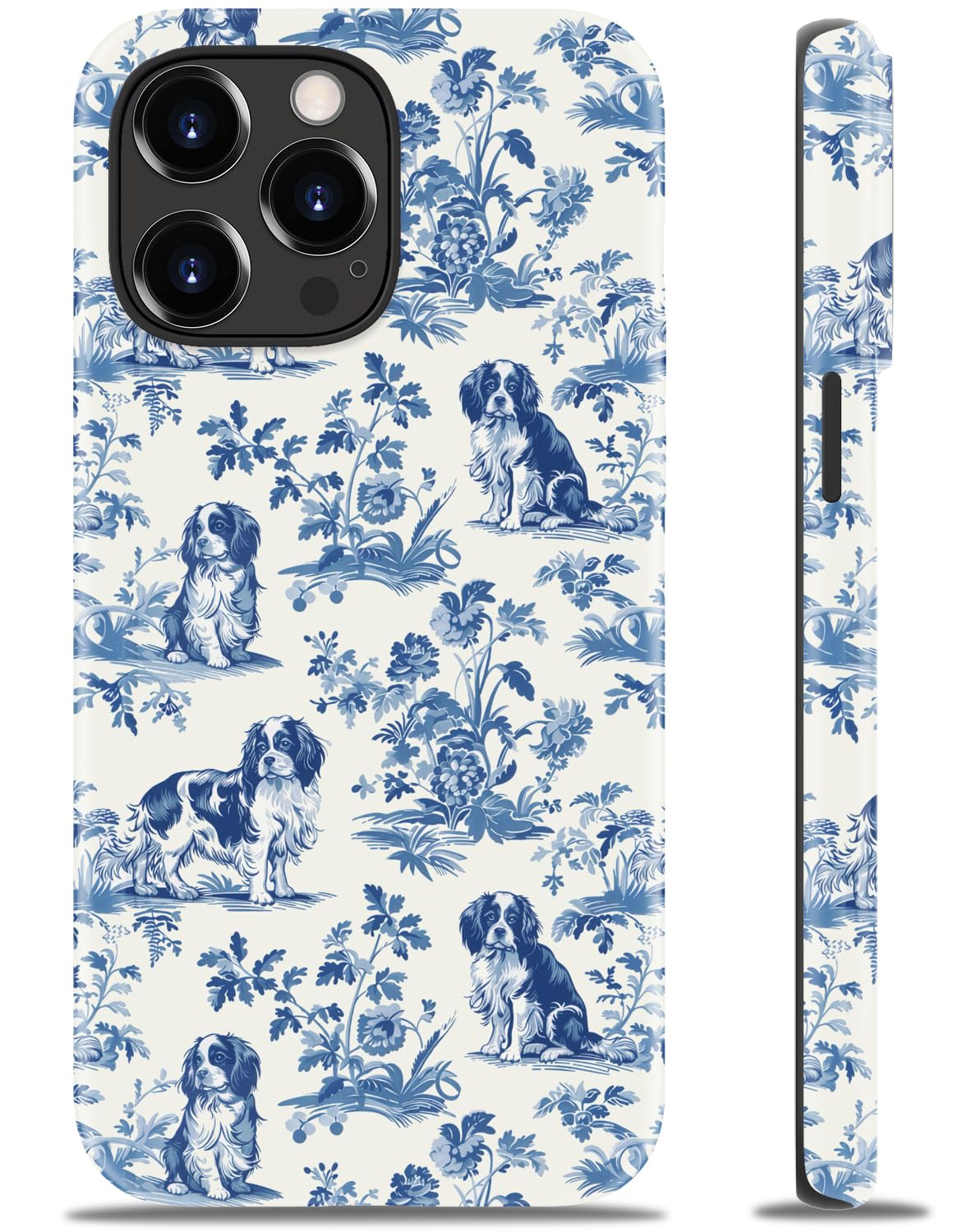 Coque iPhone 14 Pro Max évitez les rayures grâce à la coque rigide silicone fleurs - 7