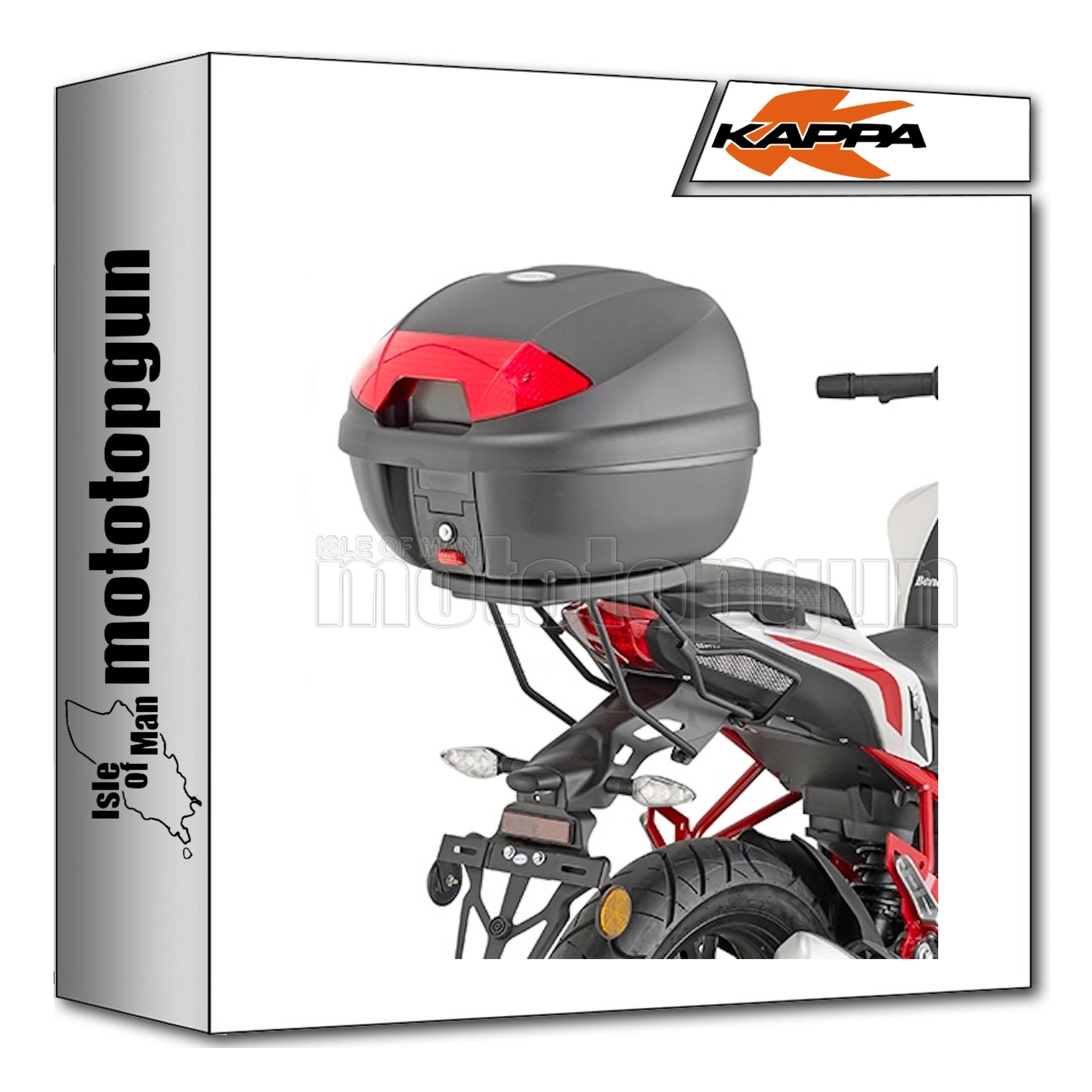 Support Kappa KR8708 Monolock pour Benelli BN125 solution bagagerie moto
