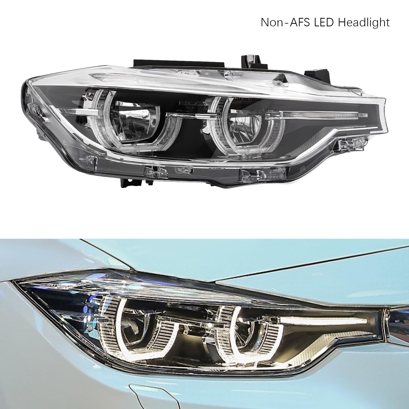 Amazon.com: Front Headlight for 2016-2019 BMW 3 Series F30 F31 LED