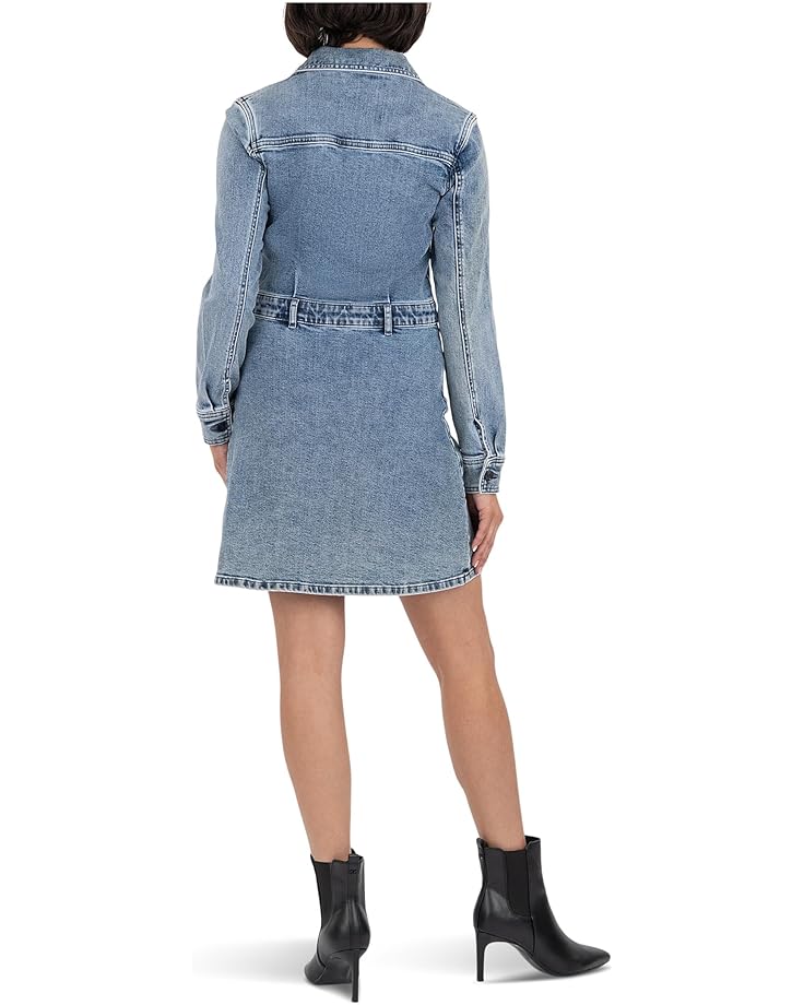 KUT from the Kloth Arlington - Button Front Dress w/ A-Line Skirt & Waistband - #3 of 4