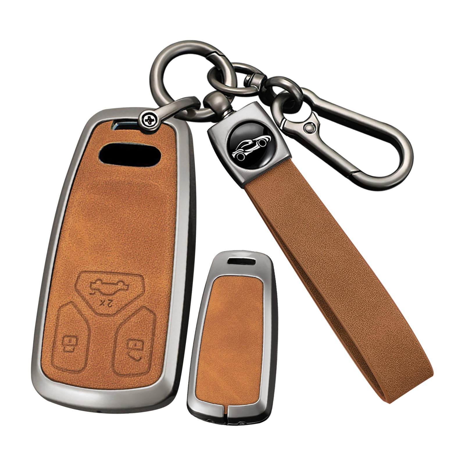 Schlüsselhülle Für Audi - Leuchtend & Wasserdicht - Passt Für A4, A5, Q5, Q7 Modelle