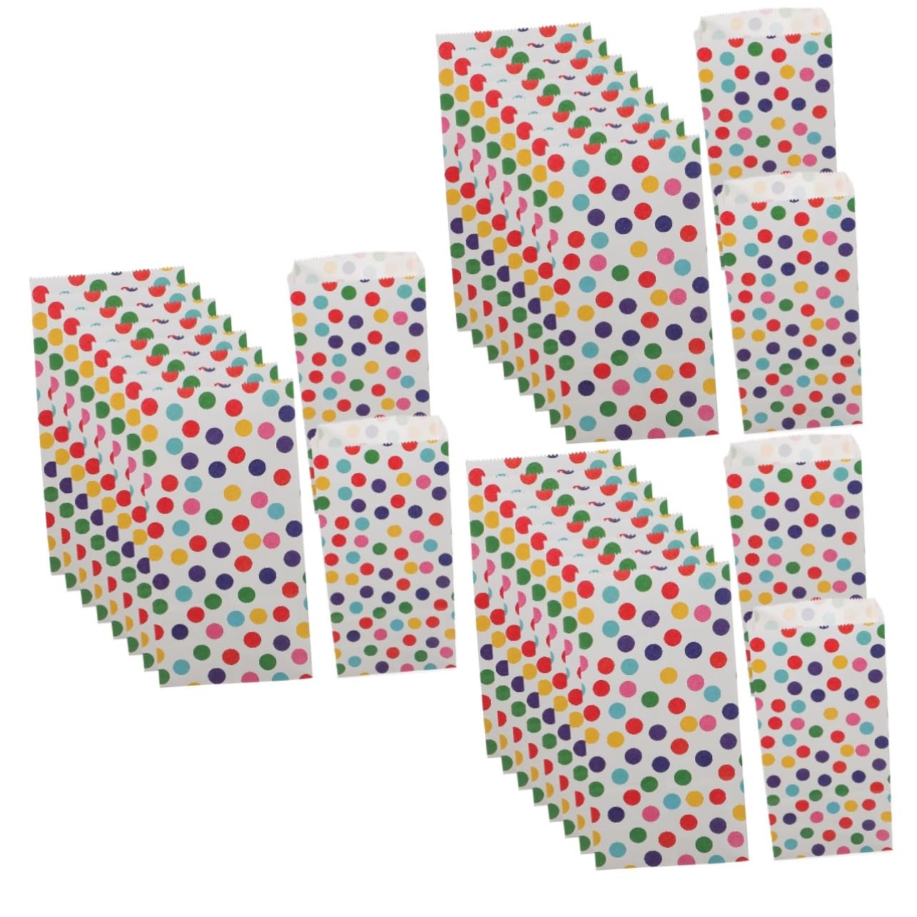 DEARMAMY 3 set Sacchetti Sacchetti Di Caramelle Per Bomboniere Per Gioielli Per Dolciumi Per Dolcetti Per 20 pezzi*3