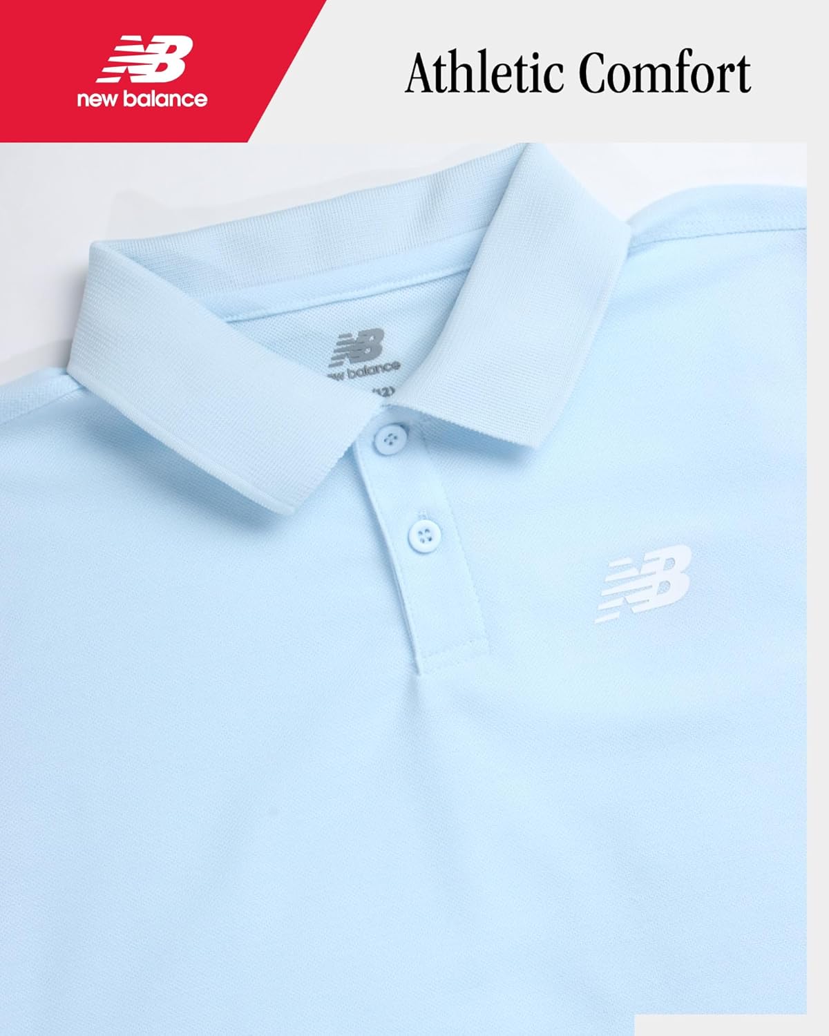New Balance Boys' Short Sleeve Performance Polo Shirt - Image 4