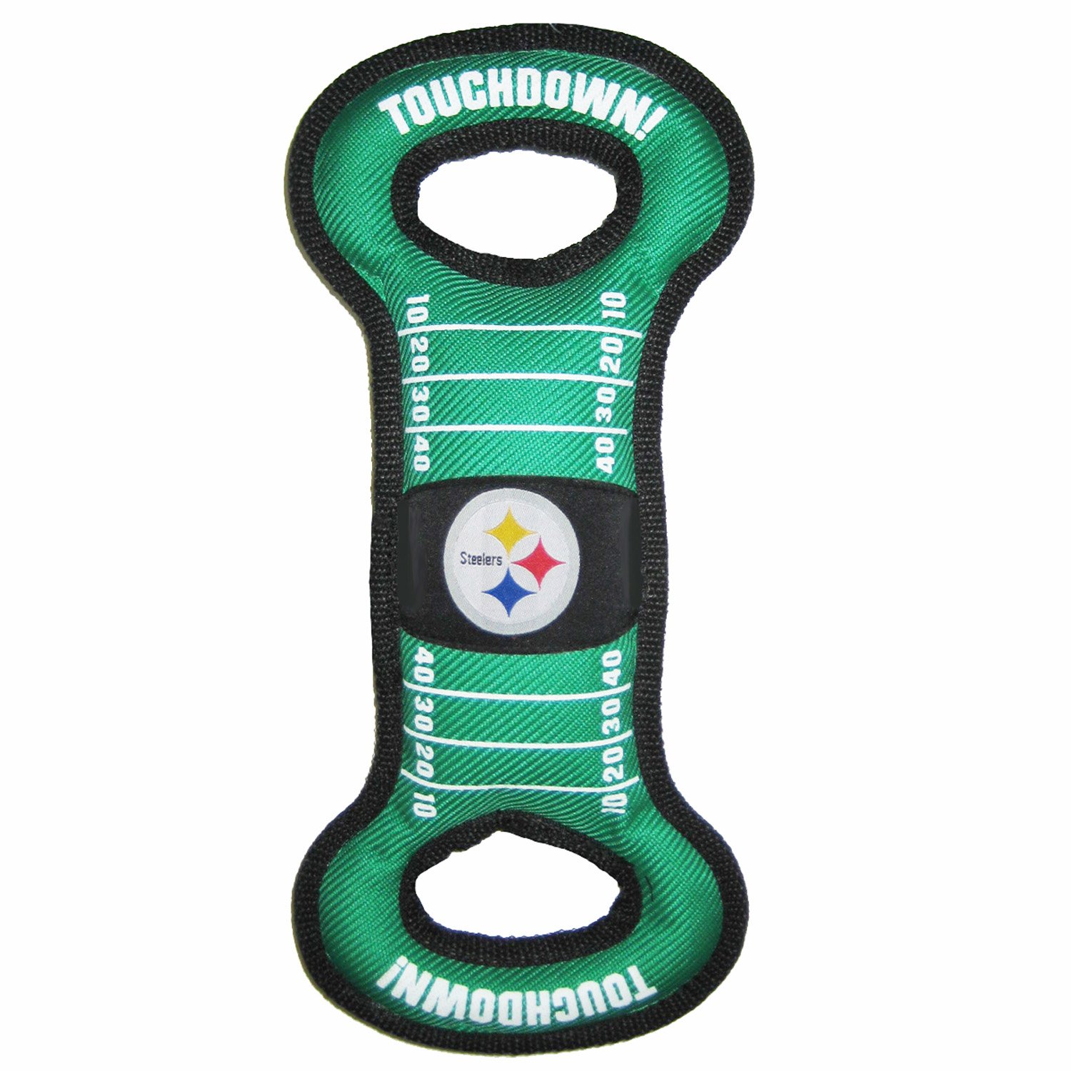 Pets First NFL Football Field DOG TOY with Squeaker - 32 Teams - for Tug Toss, and Fetch. - Tough & Durable PET TOY