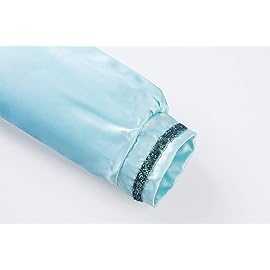 Funna Princess Costume for Toddler Girls Fancy Dress Party with Accessories Blue, 5T/120