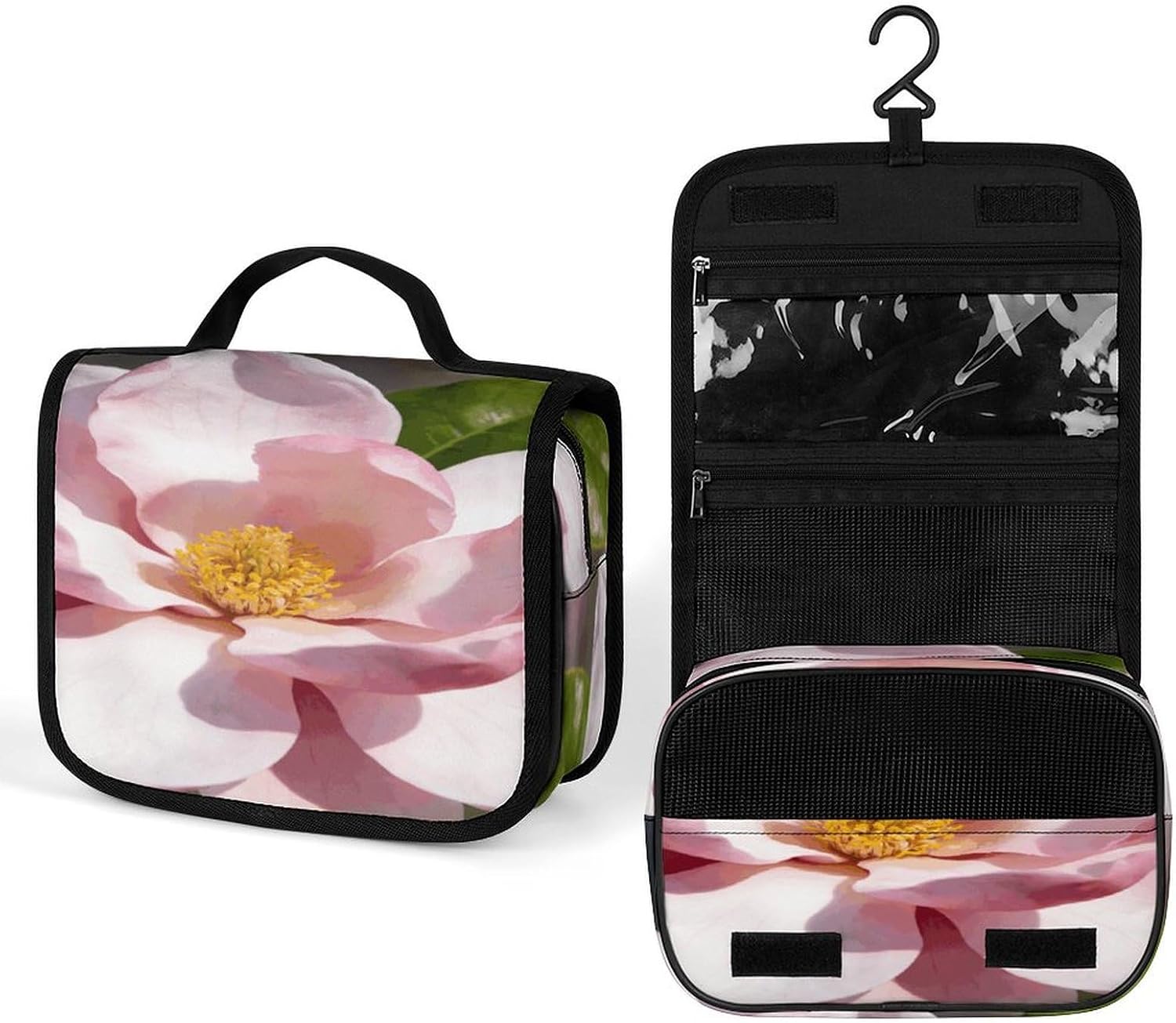 Magnolia Wash Bag Portable Makeup Pouch