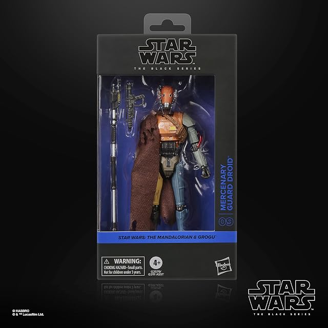 Foto 2 de 8 de Star Wars The Black Series, Mercenary Guard Droid, The Mandalorian & Grogu