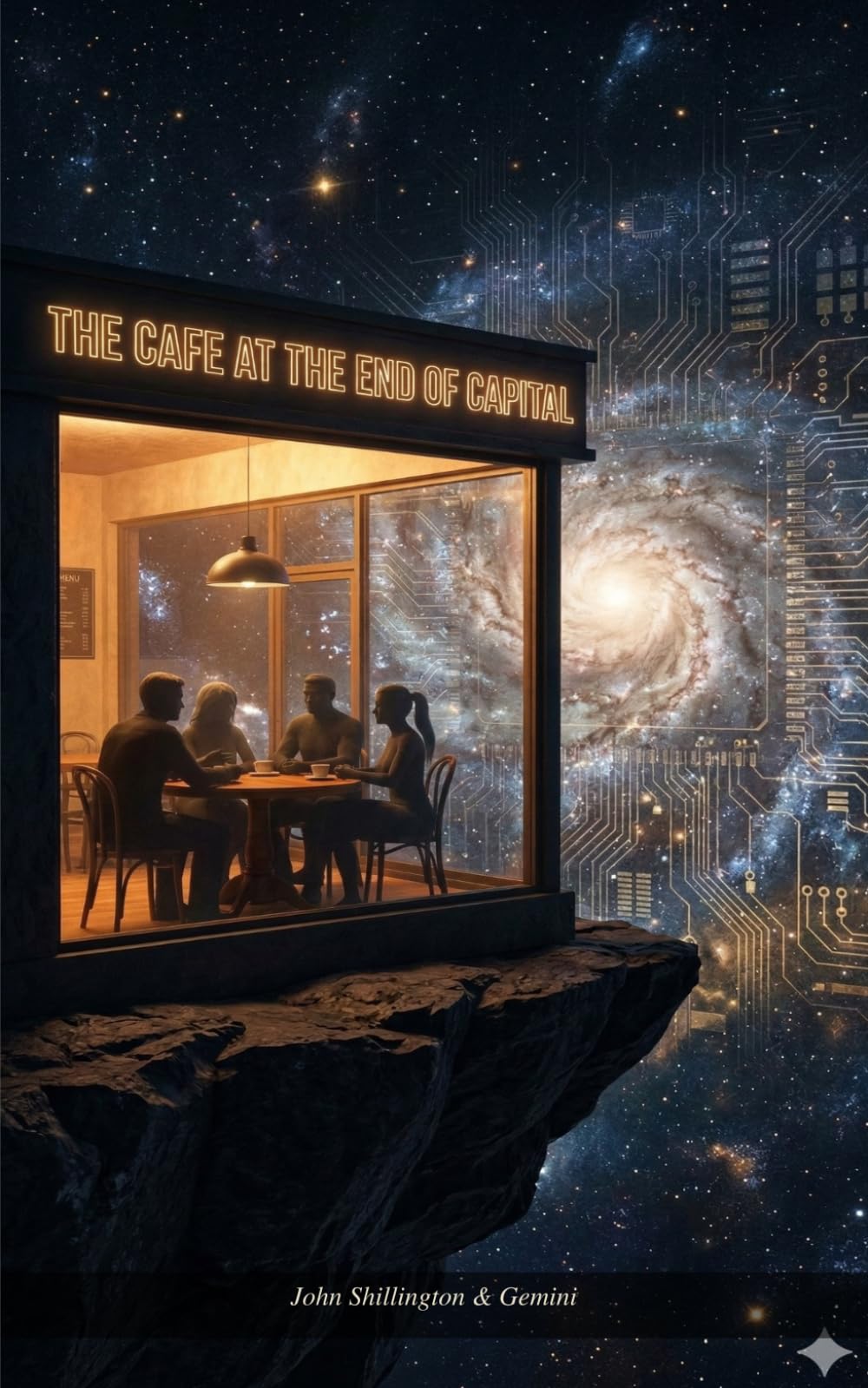 The Cafe at the End of Capital: A Socratic Dialogue on Wealth, Taxes, and the Future of Intelligence