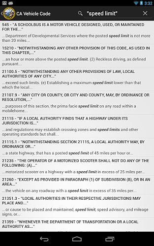 2015 CA Vehicle Code