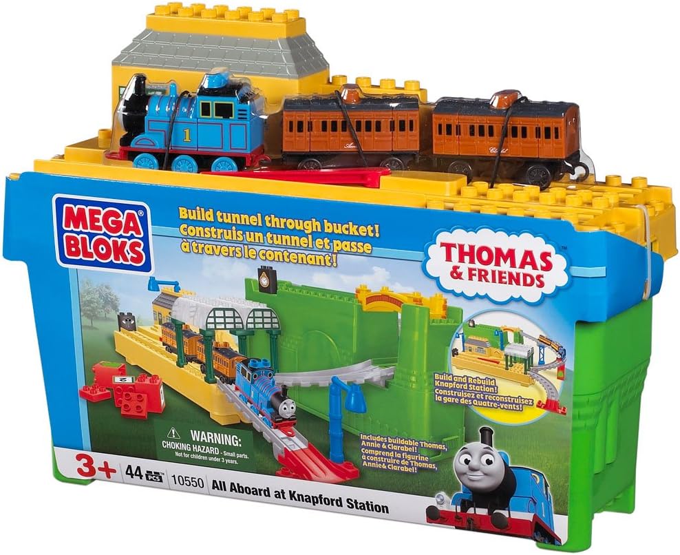 Mega Bloks Thomas Knapford Station - 44 Pieces