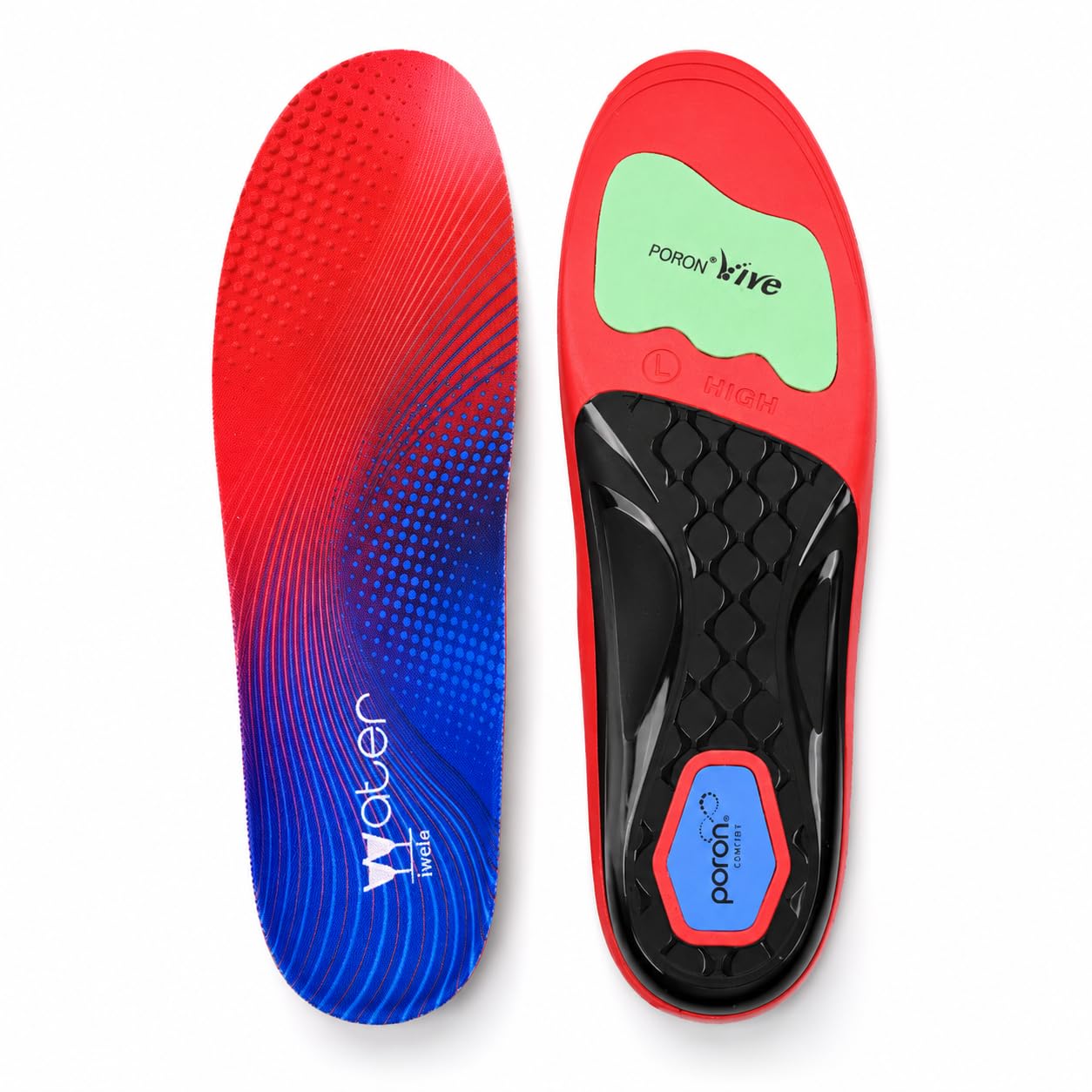 Plantar Fasciitis Pain Relief High Arch Support Insoles, Heavy Duty Orthotics for 220+ lbs & All Weights, Unisex Flat Feet & Work Boots, Corrective & Pressure R