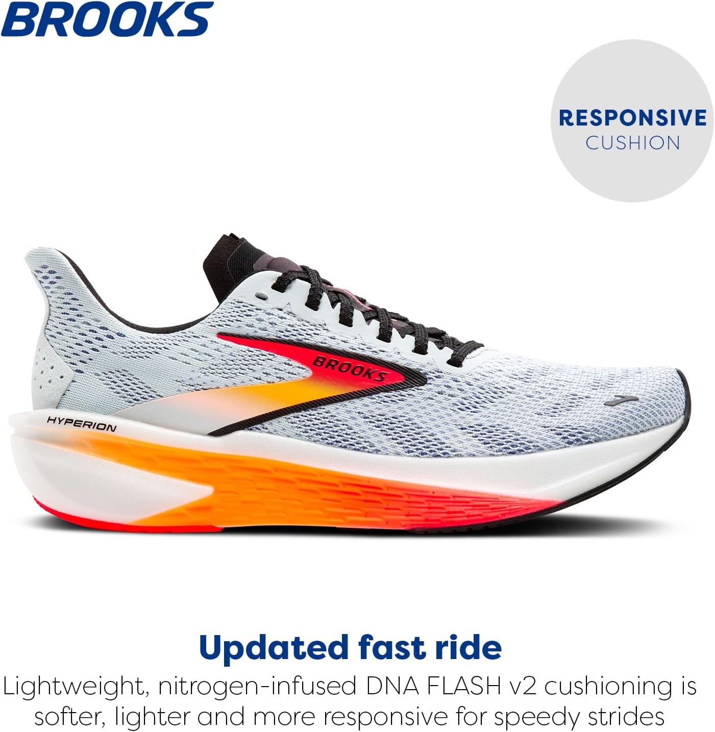 Brooks Women’s Hyperion 2 Neutral Running Shoe - Image 2
