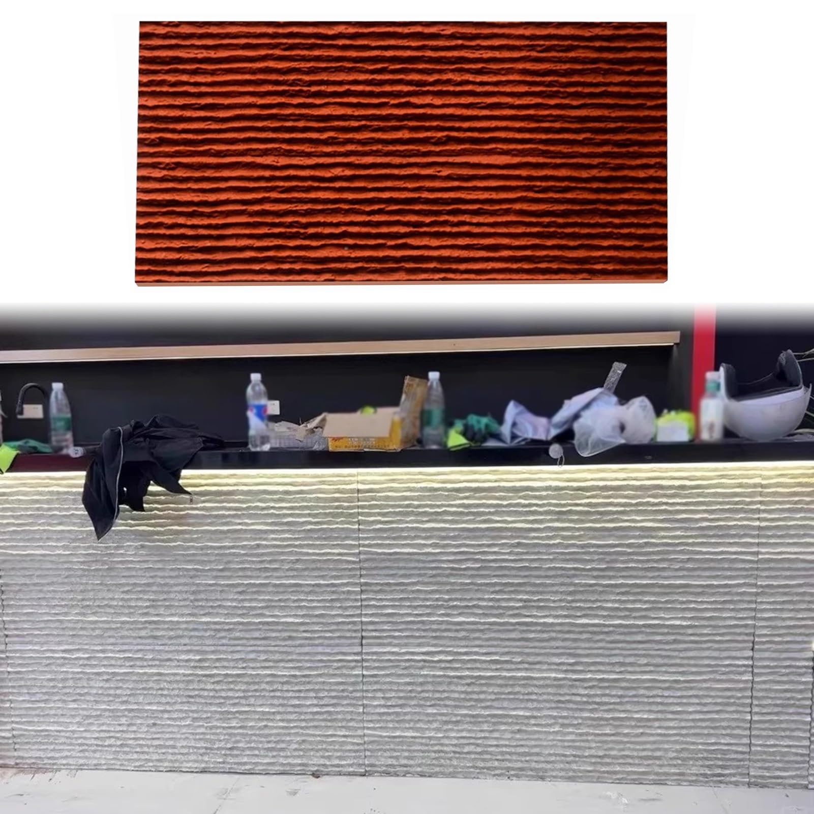 Paneles de pared 3D para renovar el salón y crear un ambiente acogedor