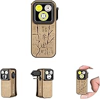 Vista 17 de OLIGHT Oclip Pro Linterna EDC de clip, recargable de 500 lúmenes con tres soluciones de iluminación, carga tipo C, luces magnéticas