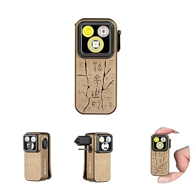 OLIGHT Oclip Pro EDC Flashlight Clip-on Light, Rechargeable 500 Lumens with Three Lighting Solutions Type-C Charging, Magnetic Flash Lights for Signaling, Cycling, Outdoor or Indoor Use(Black)