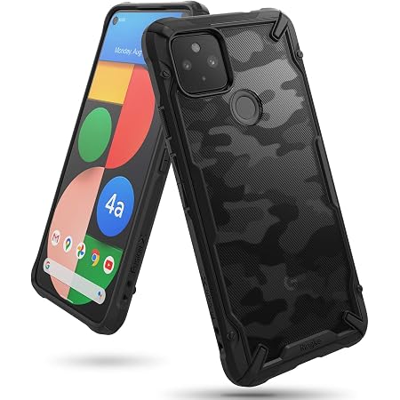 Amazon Ringke Google Pixel 4a 5g ケース ストラップホール 指紋防止 米軍mil規格取得 落下防止 スマホケース カバー Qi ワイヤレス充電対応 Fusion X Camo Black カモフラージュブラック 家電 カメラ オンライン通販