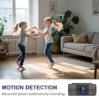 Vista 5 de Small Camera,64GB Nanny Cam,1080P Video Camera for Security,Motion Detection,NO WiFi