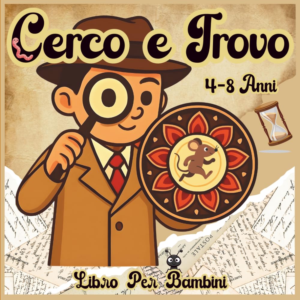Cerco E Trovo Libro Per Bambini: Animali, Oggetti E Sorprese Nascoste In Disegni Creativi, Attività Educative Per Bambini Curiosi