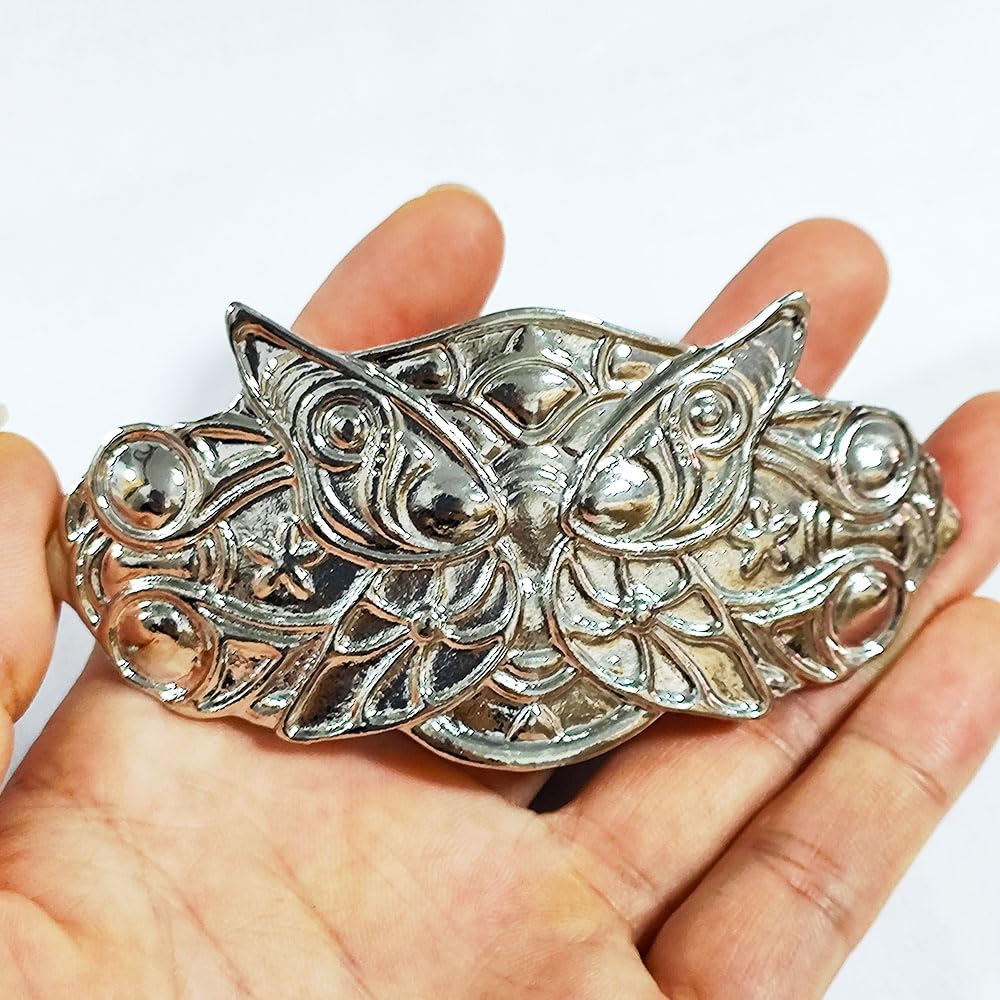 Anime Fern Hair Clips Silver Butterfly Hair Ties Cosplay Halloween Accessories Anime Frieren At The Funeral Fern Cosplay Hairpin Women  main image 4
