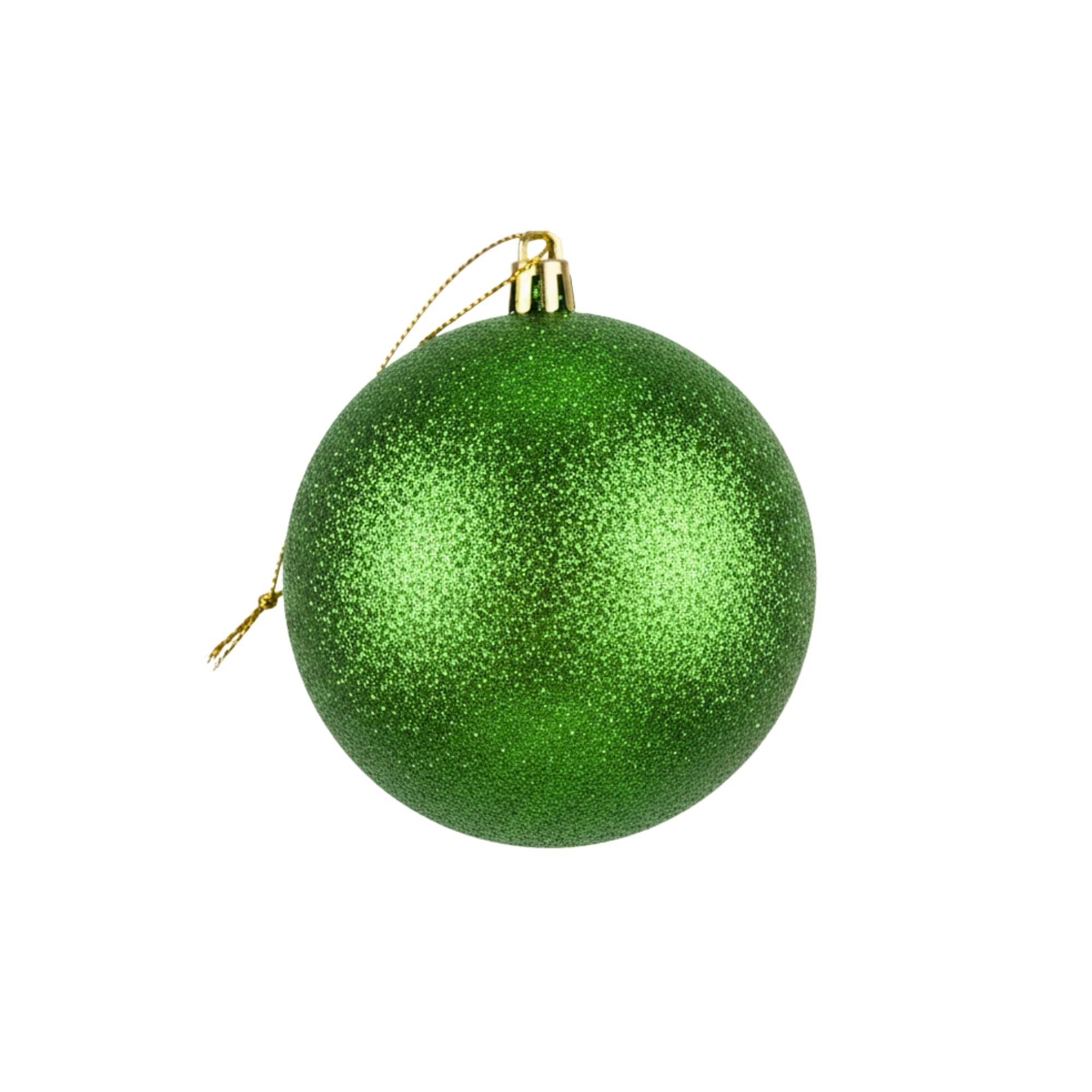 Shatchi 20Cm Dark Green Glitter Christmas BaubleChristmas Tree & Home Décor Ornament from B&Q