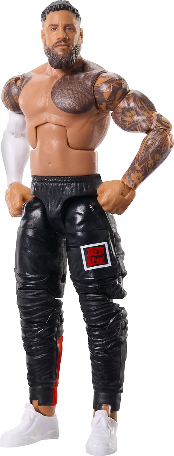 WWE Elite Action Figure SummerSlam Jey USO with Accessory and Mr. Perfect Build-A-Figure Parts